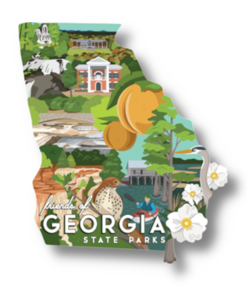 Georgia's Wonders Sticker - 3”