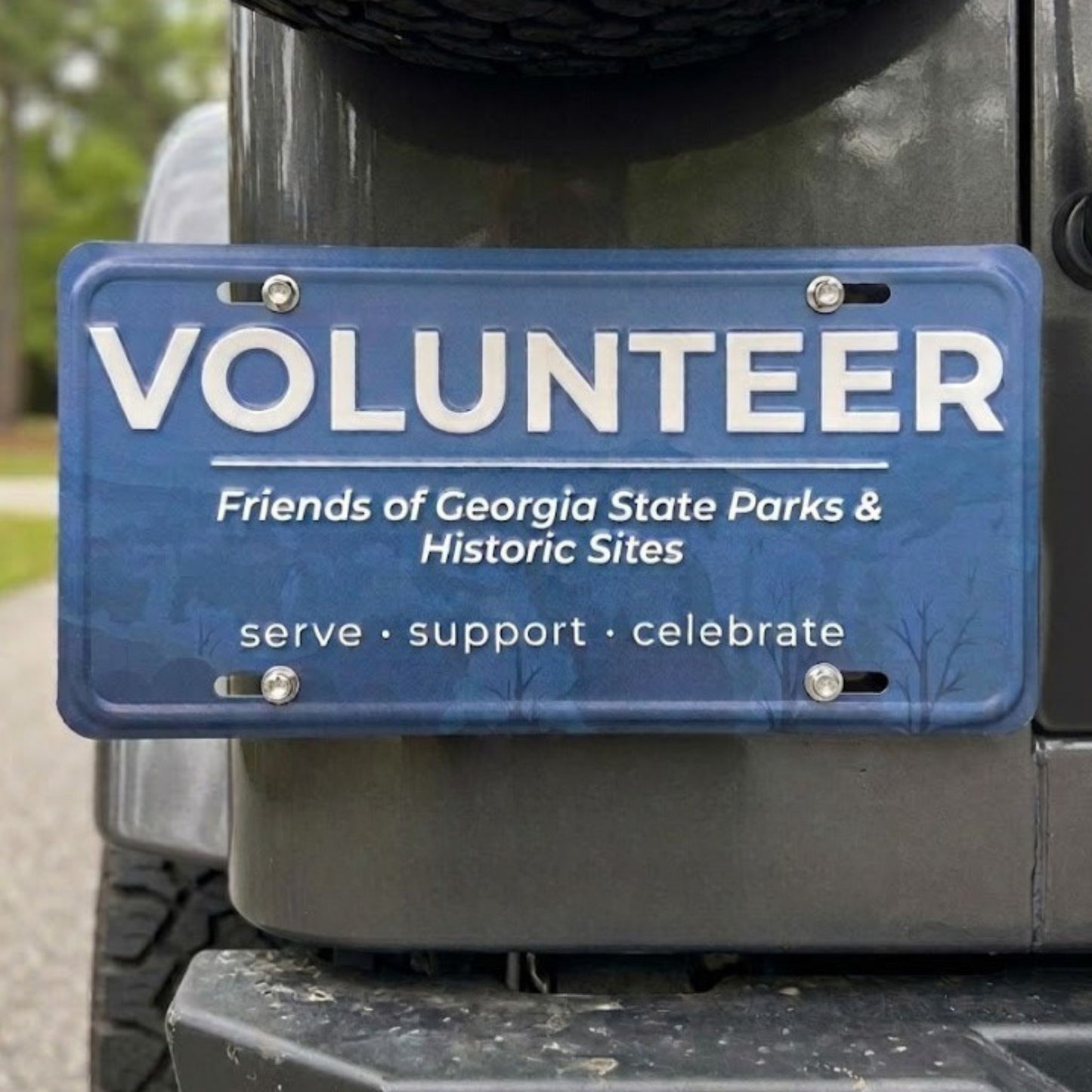 Volunteer License Plate