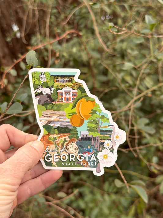 Georgia's Wonders Magnet- 4"