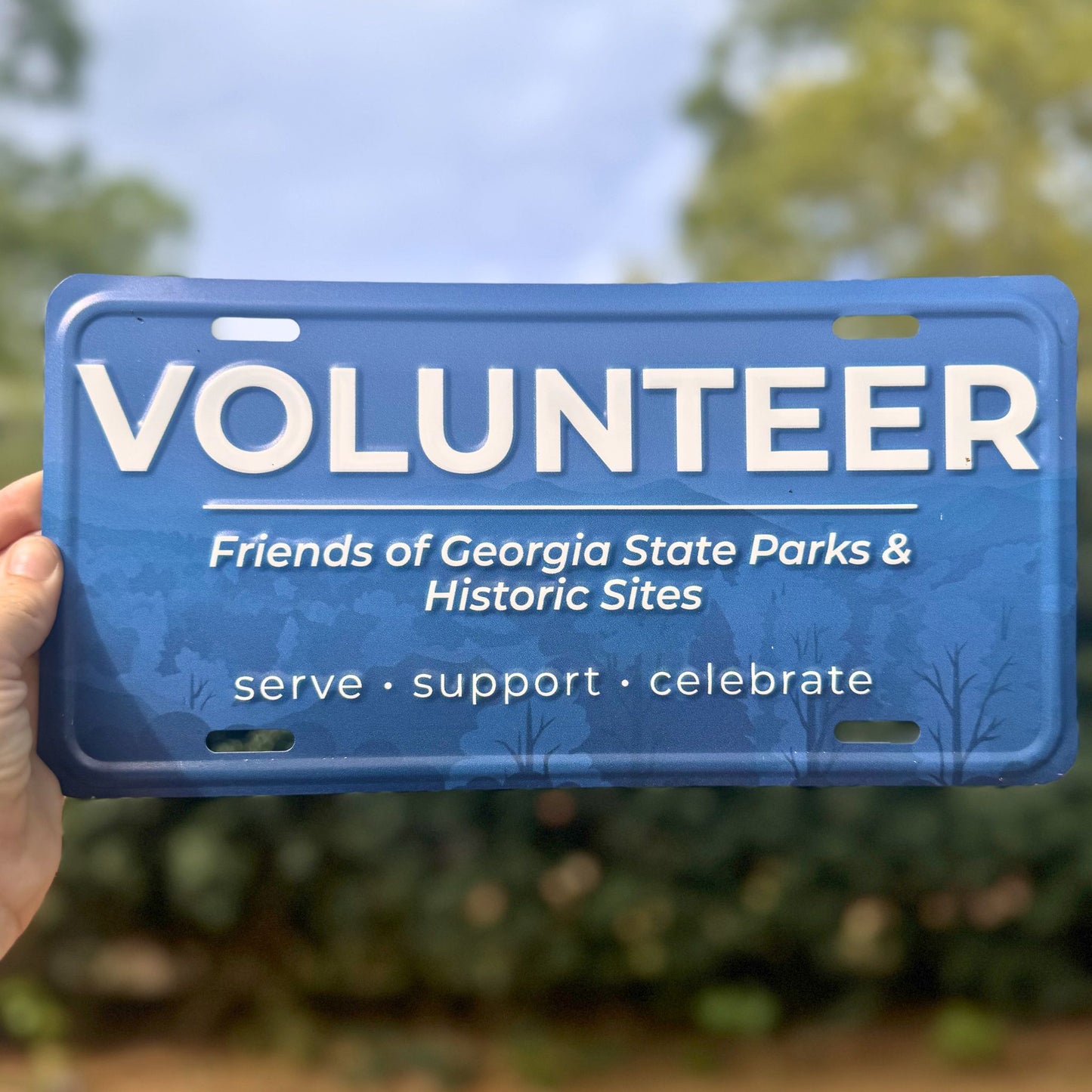 Volunteer License Plate